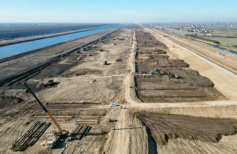 淮河入海水道二期工程濱海段河道工程