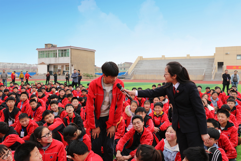 “守護青春，向校園欺凌說不”法治報告會