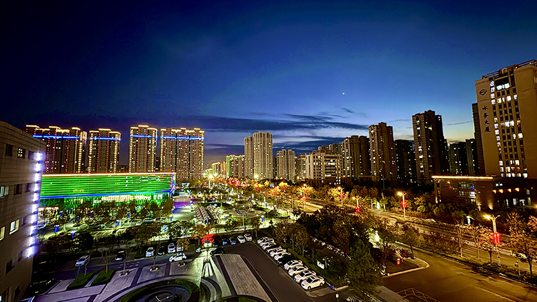 濱海縣城夜景